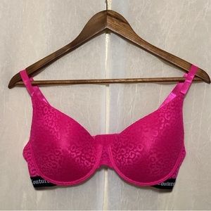 Juicy Couture Bra Bright Pink NWT size 40 C
